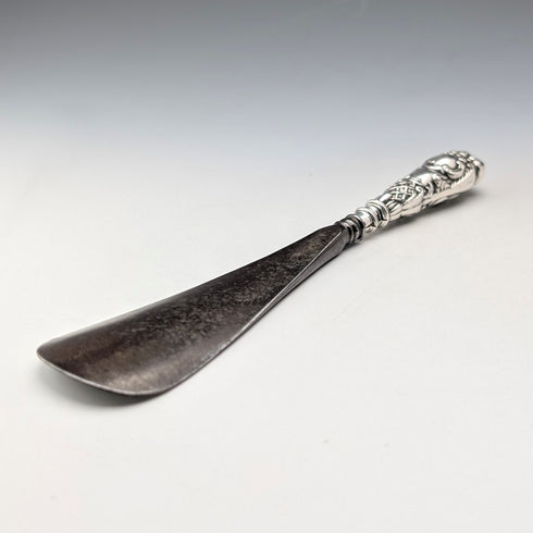 1904 年英國古董純銀手柄鞋拔,由 Joseph Gloster 製作
